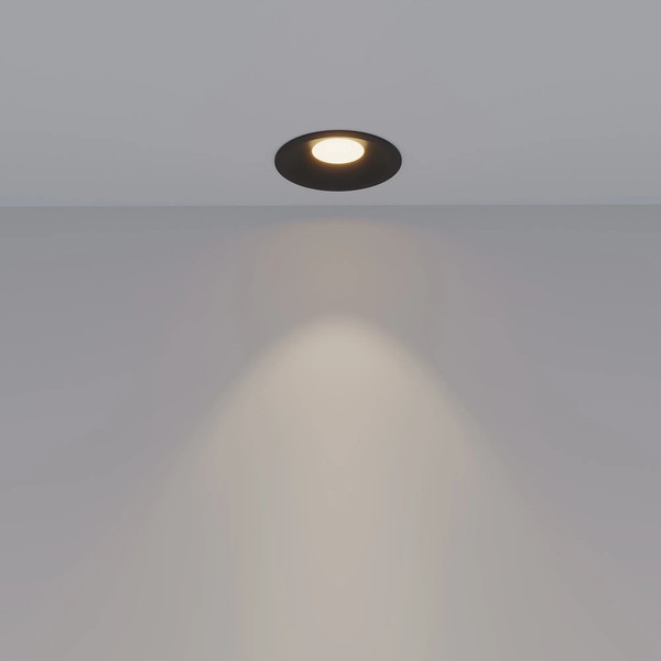 Изображение товара Точечный светильник Arlight MS-HARBOR-R123-20W Warm3000 BK 50deg / 048278