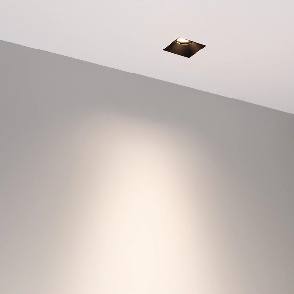 Изображение товара Точечный светильник Arlight MS-RIALTO-TRIMLESS-S40x40-9W Day4000 BK 36deg / 044687