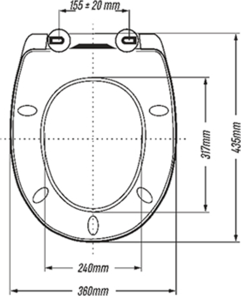 Изображение товара Сиденье для унитаза Еврокомфорт Океан Lux Абстракция соты розовые 003774 (жесткое)