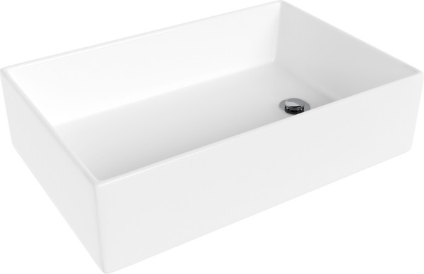 Изображение товара Умывальник со смесителем Lauter 21518-1 + Rio 21AM12672 с донным клапаном 21190CH (хром)