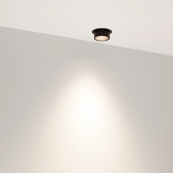 Изображение товара Точечный светильник Arlight SP-NUANCE-TRIMLESS-PULL-R35-7W Day4000 BK 36deg / 049905