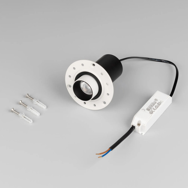 Изображение товара Точечный светильник Arlight SP-NUANCE-TRIMLESS-PULL-R35-7W Warm3000 WH 36deg / 049909