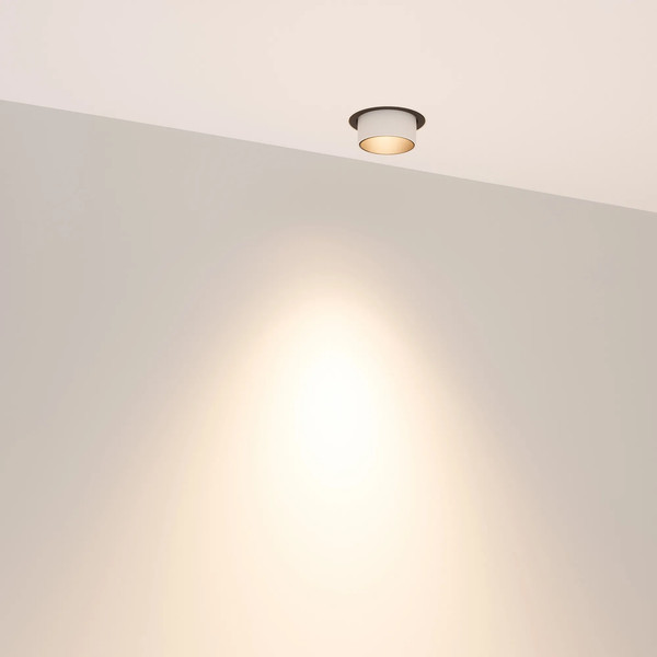 Изображение товара Точечный светильник Arlight SP-NUANCE-TRIMLESS-PULL-R35-7W Warm3000 WH 36deg / 049909