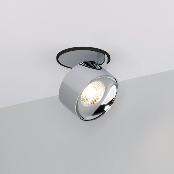 Изображение товара Точечный светильник Arlight SP-PLURIO-BUILT-R77-9W Warm3000 BK-CHR 36deg / 037999