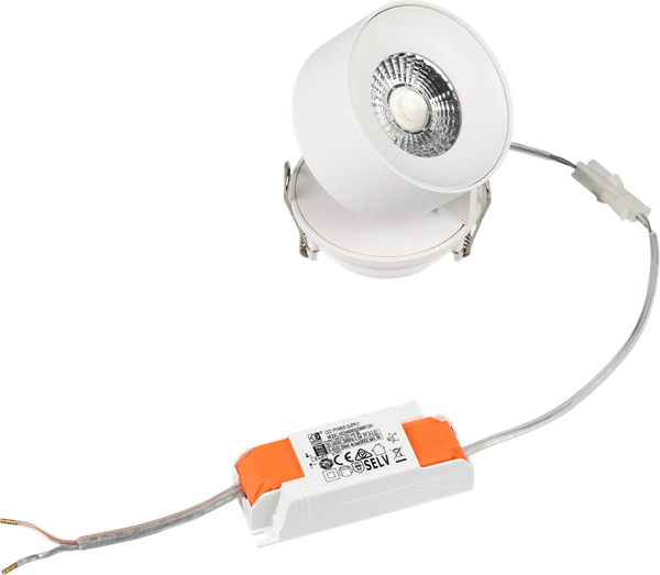 Изображение товара Точечный светильник Arlight SP-PLURIO-BUILT-R77-9W Day4000 WH-WH 36deg / 037972