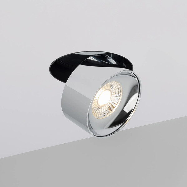 Изображение товара Точечный светильник Arlight SP-PLURIO-BUILT-TRIMLESS-R120-9W Warm3000 BK-CHR 36deg / 038064