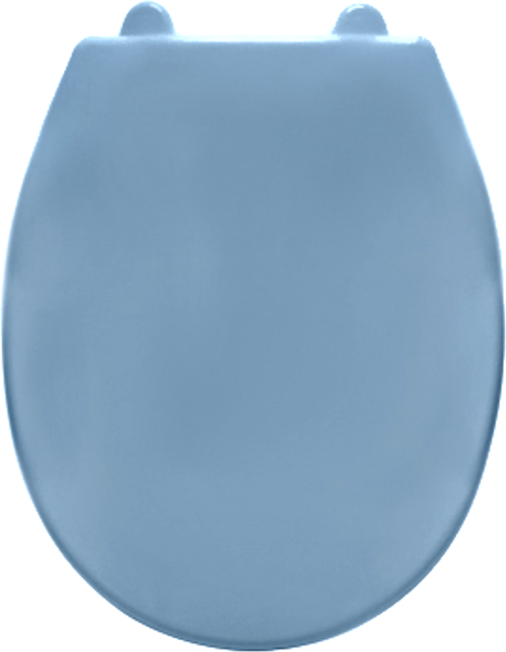 Изображение товара Сиденье для унитаза Еврокомфорт Океан Lux с детской накладкой 003730 (жесткое, лазурный)