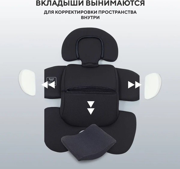 Изображение товара Автокресло Rant Aster zero / AY378 (черный)