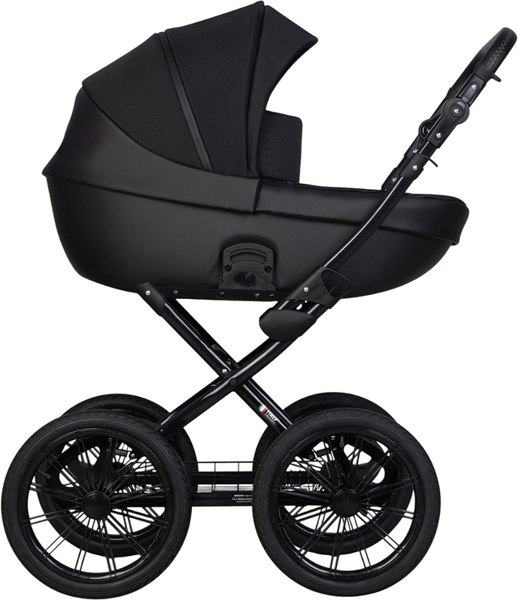 Изображение товара Детская универсальная коляска Riko Basic Pacco Prestige 2 в 1 (09/черный)
