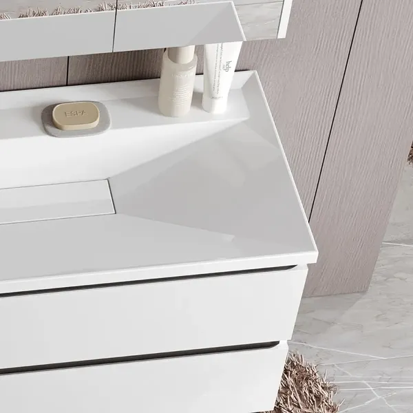 Изображение товара Умывальник Belux Фаворит Ф 1200 (18, белый матовый/Solid Surface)
