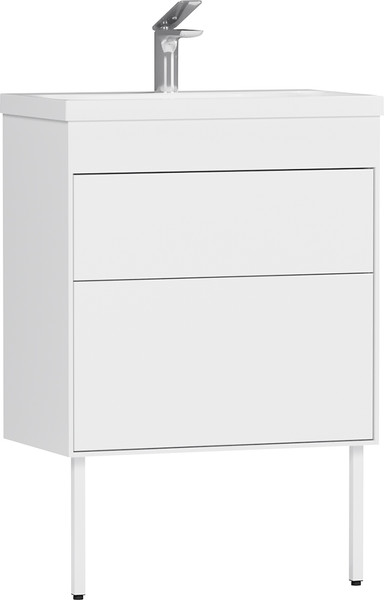Изображение товара Тумба под умывальник Belux Порто Н 70-02 (1, белый глянцевый)