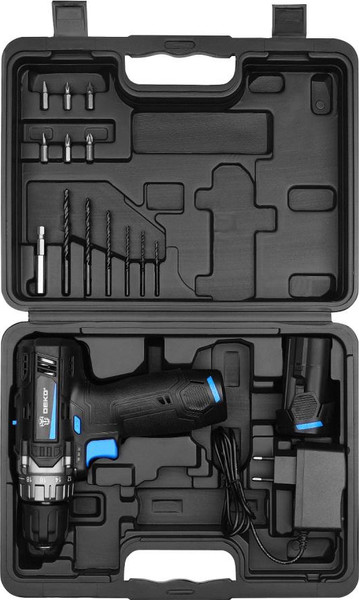 Изображение товара Аккумуляторная дрель-шуруповерт Deko ZKCD12 SET6 / 084-1040