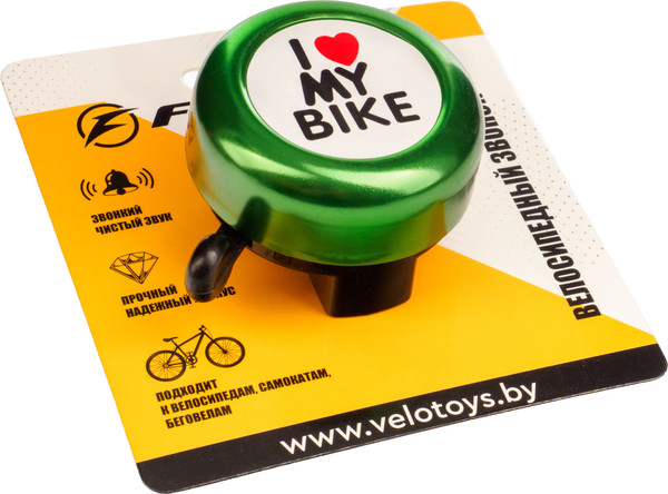 Изображение товара Звонок для велосипеда FAVORIT TD-0602GN