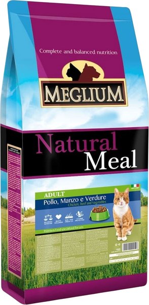 Изображение товара Сухой корм для кошек Meglium Cat Beef & Chicken & Vegetables / MGS0110 (10кг)