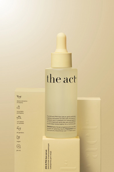 Изображение товара Сыворотка для лица The Act Для лица кислотная отшелушивающая (50мл)