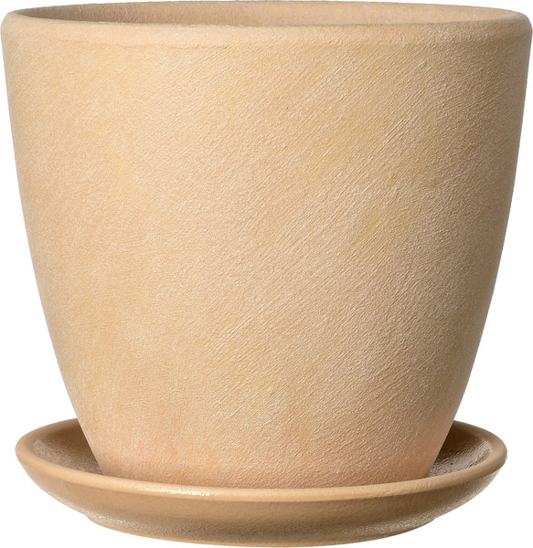 Изображение товара Вазон Композит Замша №7 / КЗ-Б7-305-38 (13л, бежевый бутон)