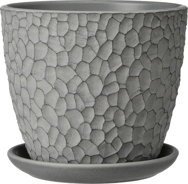 Изображение товара Вазон Композит Манго №2 / КС-Б2-216-22 (1.31л, серый бутон)