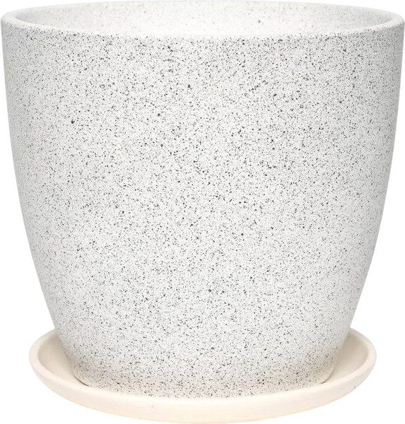 Изображение товара Вазон Композит Песок №8 / КБ-Б8-296-03 (22л, белый бутон)