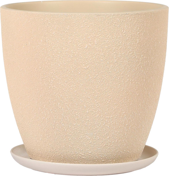 Изображение товара Вазон Композит Саванна №8 / КБ-Б8-169-38 (22л, бежевый бутон)