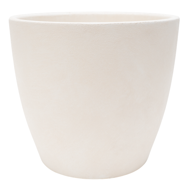 Изображение товара Кашпо Композит Замша №9 / КЗ-Б9к-305-03 (40л, белый бутон)