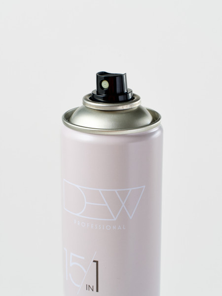 Изображение товара Лак для укладки волос Dew Professional Pure без отдушки Экстрасильной фиксации 15PESH/500 (500мл)