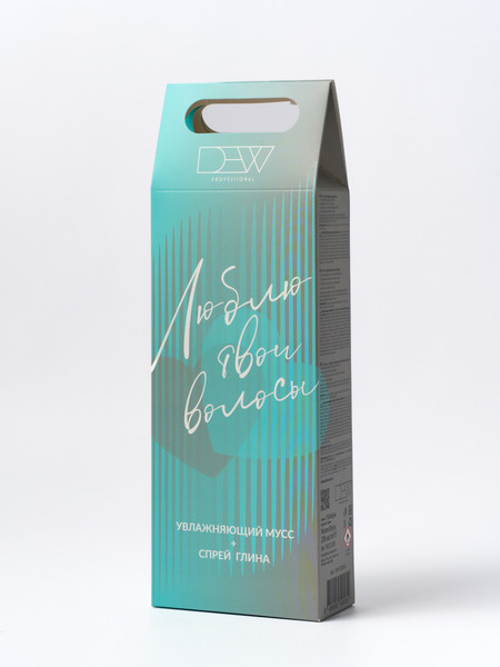 Изображение товара Набор косметики для волос Dew Professional Cпрей-глина для объема 15 в 1 + Мусс Увлажняющий разглаживающий (200мл+200мл)