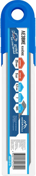 Изображение товара Набор сменных лезвий Vertex Tools 0029-25-01 (5шт)