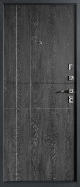 Изображение товара Входная дверь Промет Титан 96x205 (правая, антеро/шале графит)