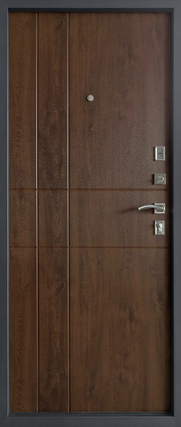 Изображение товара Входная дверь Промет Титан 86x205 (правая, антеро/дуб темный)