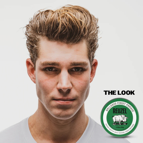 Изображение товара Паста для укладки волос Reuzel Grease Medium Hold (95г)