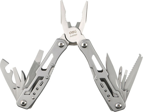 Изображение товара Мультитул Deli EDL555201 (серый)
