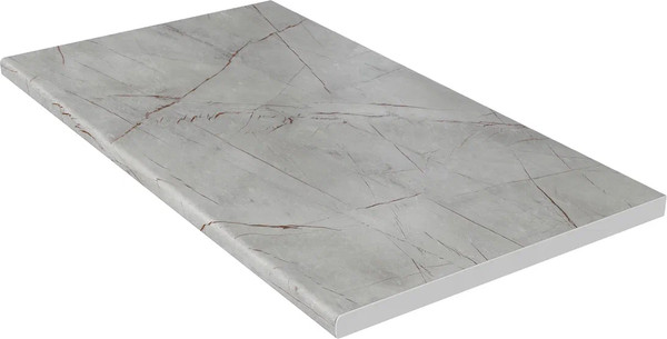 Изображение товара Кухонный гарнитур Интерлиния Мила Gloss 3.0-ПМ4 (капучино глянец/дуб вотан/серый каспий)