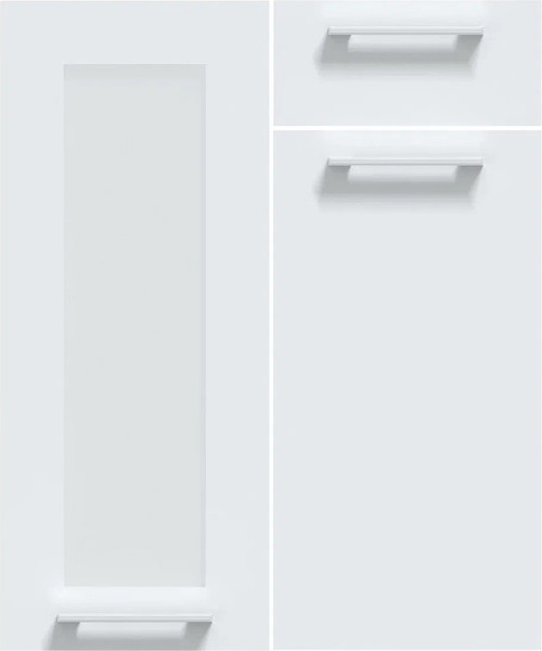 Изображение товара Кухонный гарнитур Интерлиния Мила Gloss 3.0-ПМ4 (дуб вотан/грей/серый каспий)