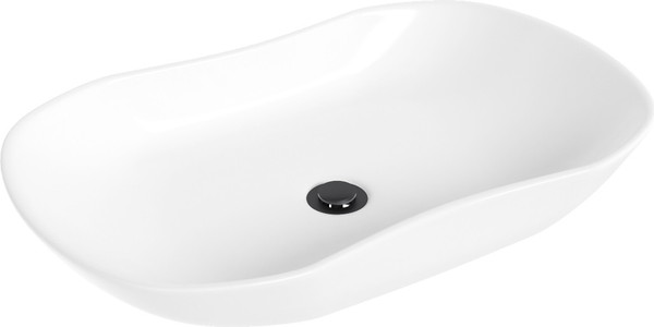 Изображение товара Умывальник со смесителем Lauter 21570 + Moon 21СК8691BS + сифон 21635B + дон.клапан 21190B (черный матовый)