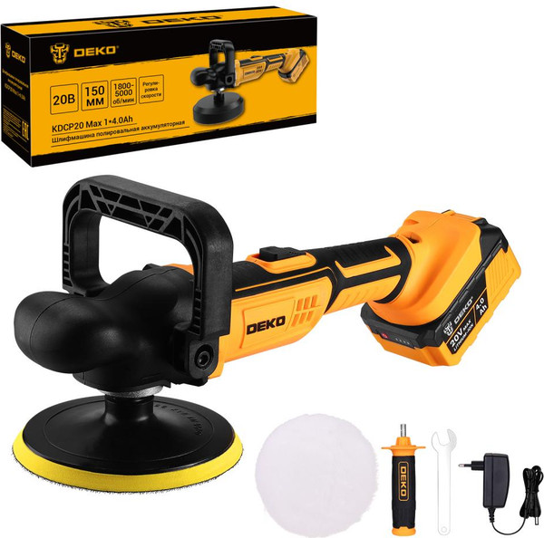 Изображение товара Полировальная машина Deko KDCP20 Max / 081-1026