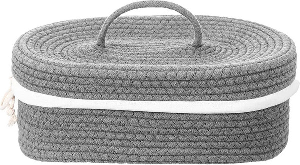 Изображение товара Корзина для хранения El Casa 290175 (серый)