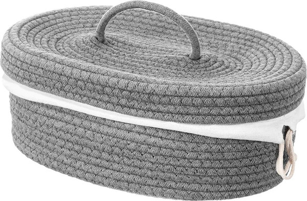 Изображение товара Корзина для хранения El Casa 290175 (серый)