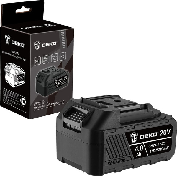 Изображение товара Аккумулятор для электроинструмента Deko UNV4.0 STD / 063-4494
