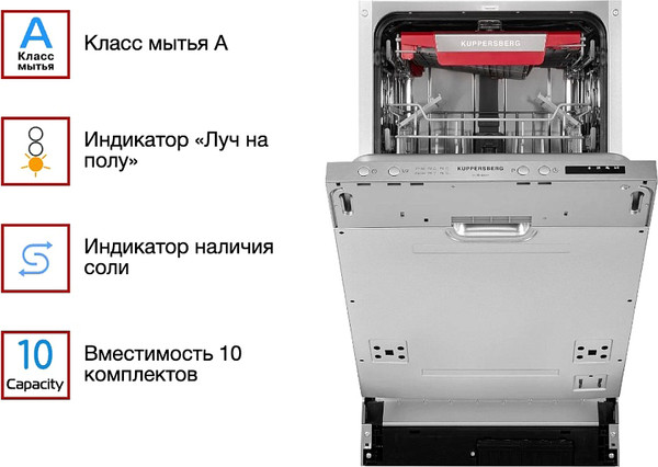 Изображение товара Посудомоечная машина Kuppersberg GLM 4537
