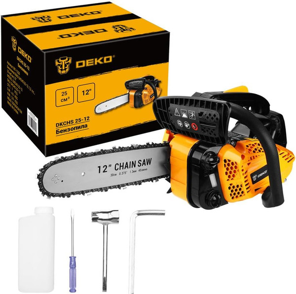 Изображение товара Бензопила цепная Deko DKCHS 25-12 / 081-1226