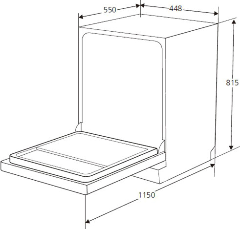 Изображение товара Посудомоечная машина Kuppersberg GSM 4574