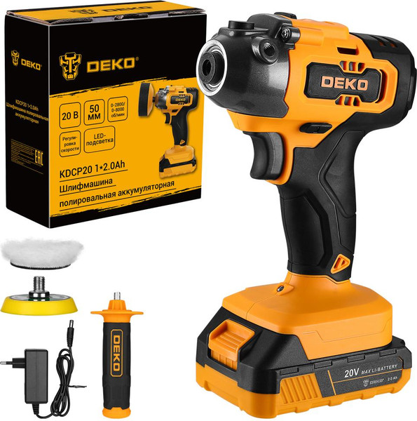 Изображение товара Полировальная машина Deko KDCP20 / 081-1027