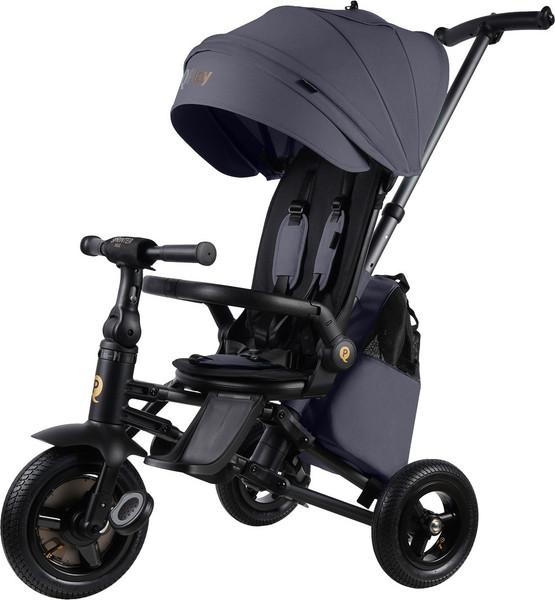 Изображение товара Трехколесный велосипед с ручкой QPlay S702 Sprinter Max Grey (Oxford/Graphite)
