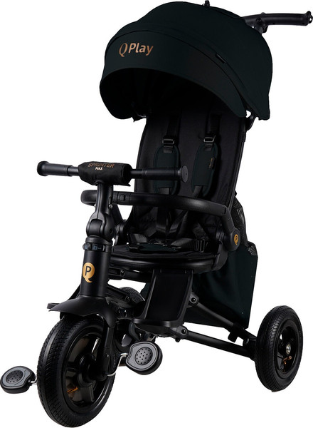Изображение товара Трехколесный велосипед с ручкой QPlay S702 Sprinter Max Black (Oxford/Black)