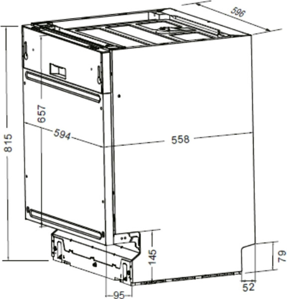 Изображение товара Посудомоечная машина Kuppersberg GS 6057