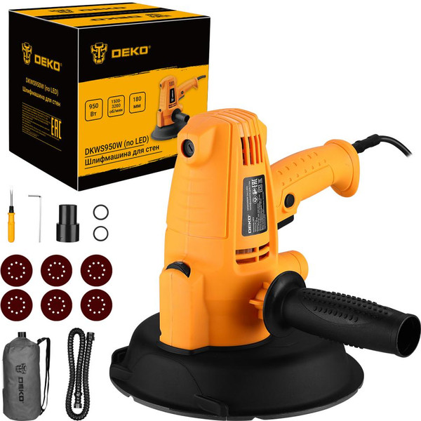 Изображение товара Шлифовальная машина для стен Deko DKWS950W / 084-1089