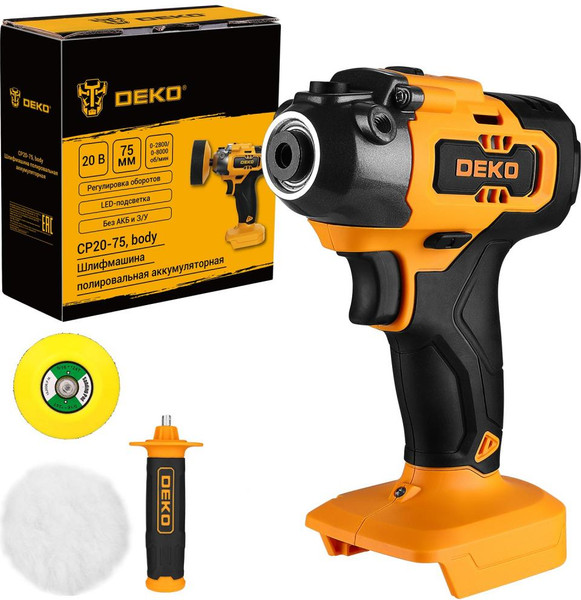 Изображение товара Полировальная машина Deko CP20-75 / 084-1086