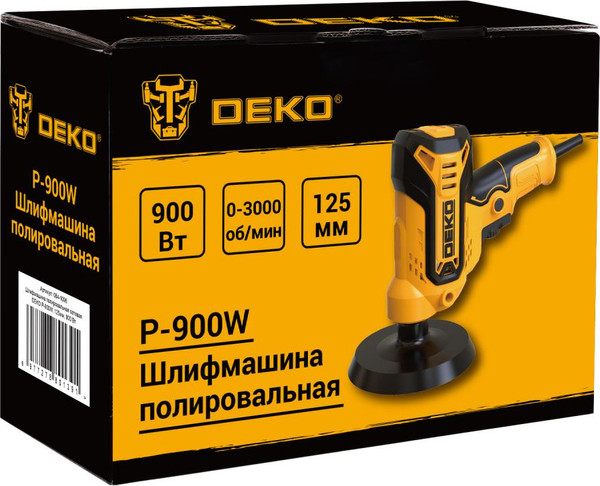 Изображение товара Полировальная машина Deko P-900W / 084-1096