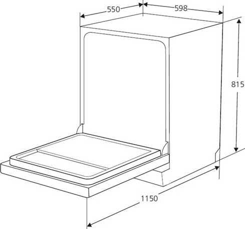 Изображение товара Посудомоечная машина Kuppersberg GSM 6074