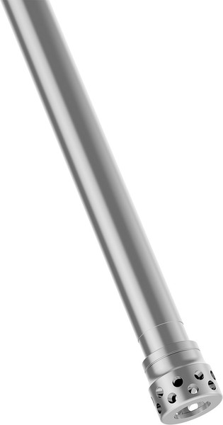 Изображение товара Шахта для кальяна Alpha Hookah Echo Silver Noir (силиконовый шланг, мундштук, диффузор)